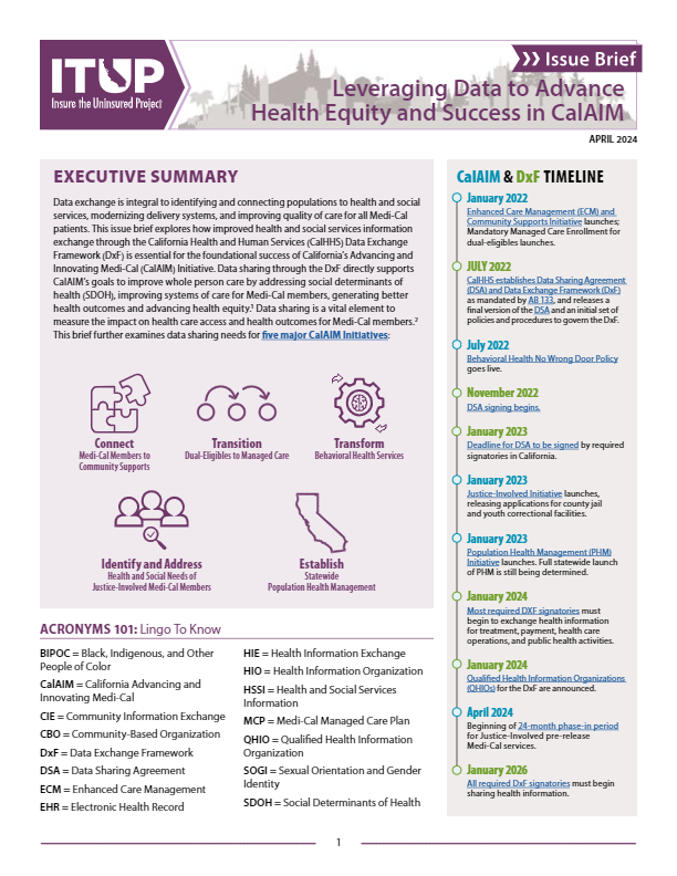 FINAL_ITUP-Issue-Brief-Leveraging-Data-to-Advance-Health-Equity-and-Success-in-CalAIM-pdf-image